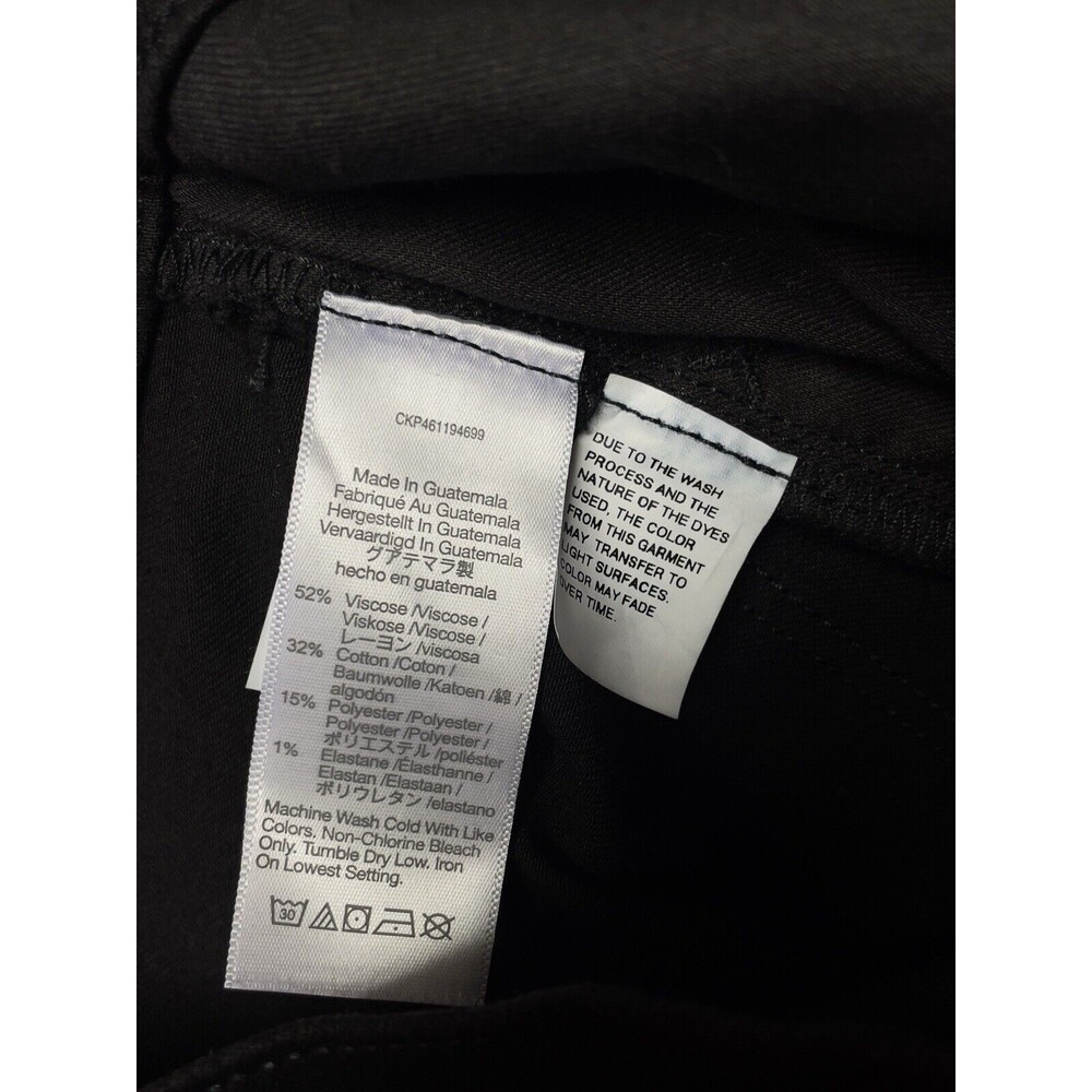 Madewell Roadtripper High-Rise Women's Black Stretch Denim Jeans Size 24 - Picture 13 of 14